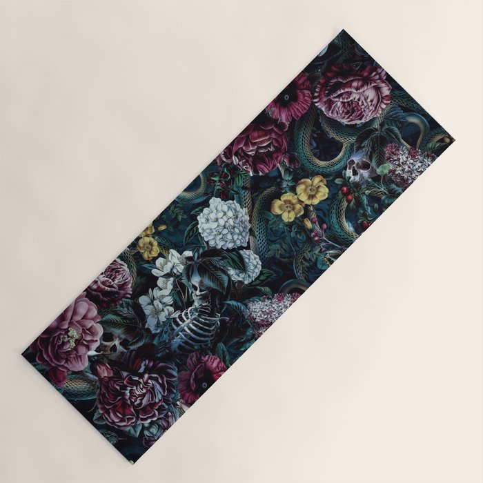 Skulls and Snake II Yoga Mat Gallery Image 1