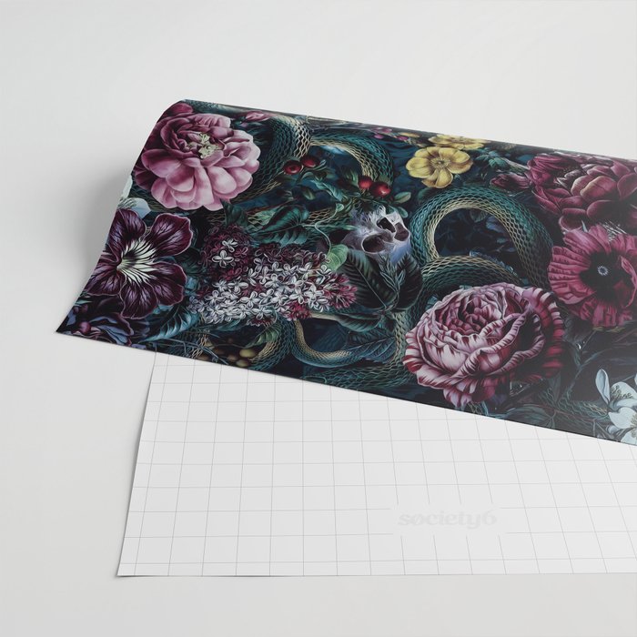 Skulls and Snake II Wrapping Paper Gallery Image 2