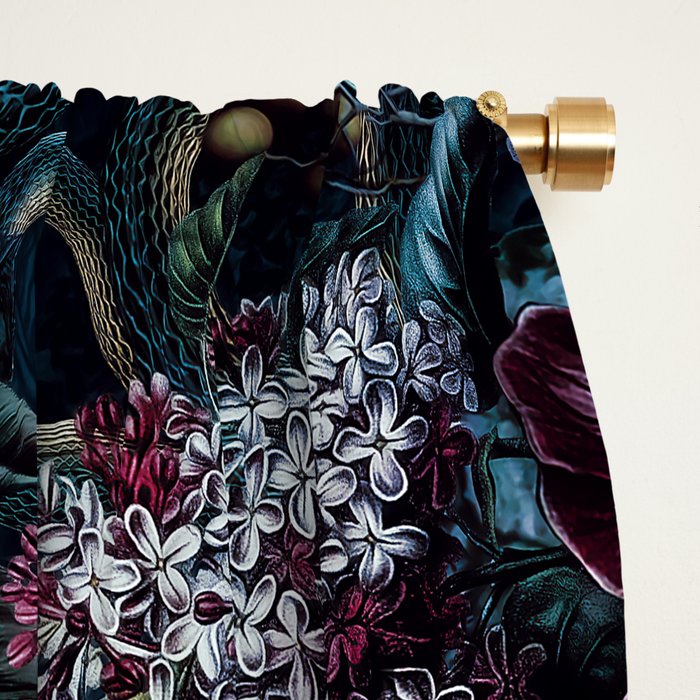 Skulls and Snake II Window Curtain Gallery Image 2