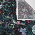 Skulls and Snake II Wall Tapestry Gallery Image 3