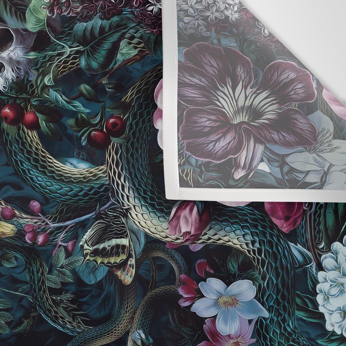 Skulls and Snake II Wall Tapestry Gallery Image 3