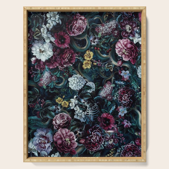 Skulls and Snake II Serving Tray Gallery Image 1