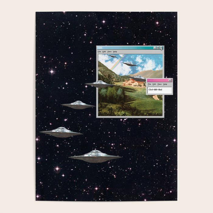 Ctrl+Alt+Del // Returning UFOs Poster Gallery Image 1