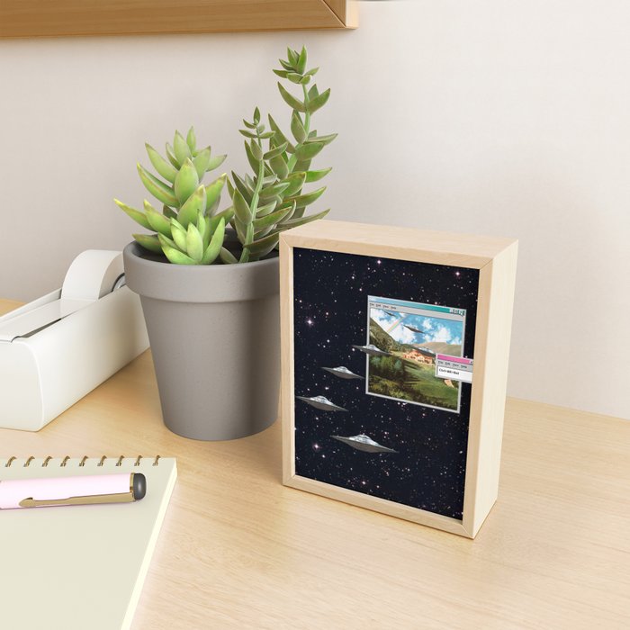 Ctrl+Alt+Del // Returning UFOs Mini Art Print Gallery Image 2