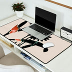 minimal collage/ Flowers 2 Desk Mat Gallery Image 2