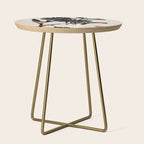 minimal collage/ Flowers 2 Side Table Gallery Image 1