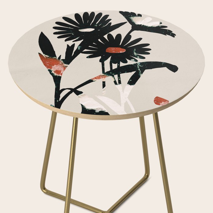 minimal collage/ Flowers 2 Side Table Gallery Image 2