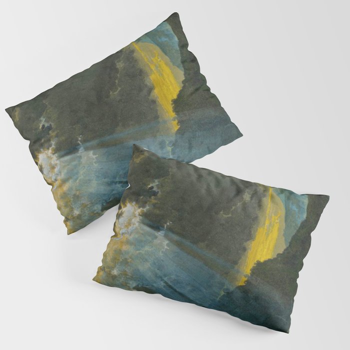 Penny Williams - Stormy Landscape - before 1885 Pillow Sham Gallery Image 1