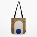 Blue Circle #1 Tote Bag Gallery Image 2