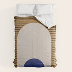 Blue Circle #1 Comforter Gallery Image 6