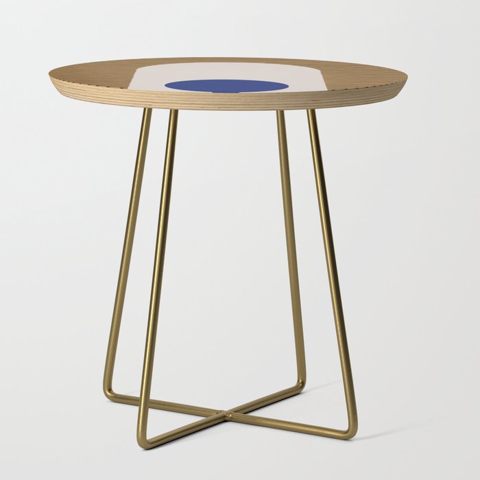 Blue Circle #1 Side Table Gallery Image 1