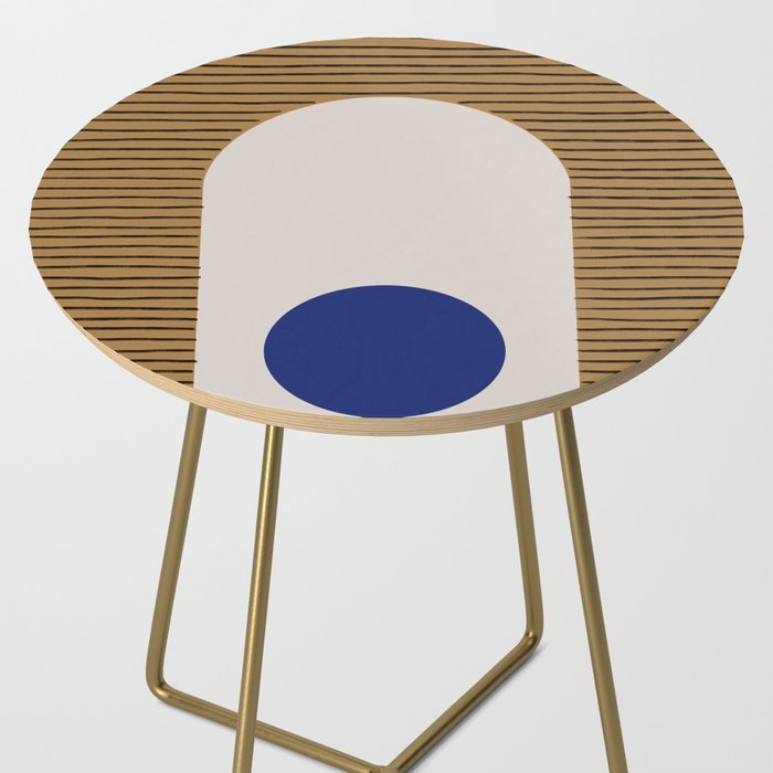 Blue Circle #1 Side Table Gallery Image 2