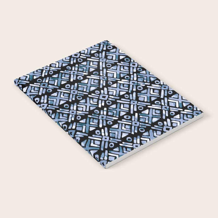 Sonoran Stripe - Indigo Notebook Gallery Image 2