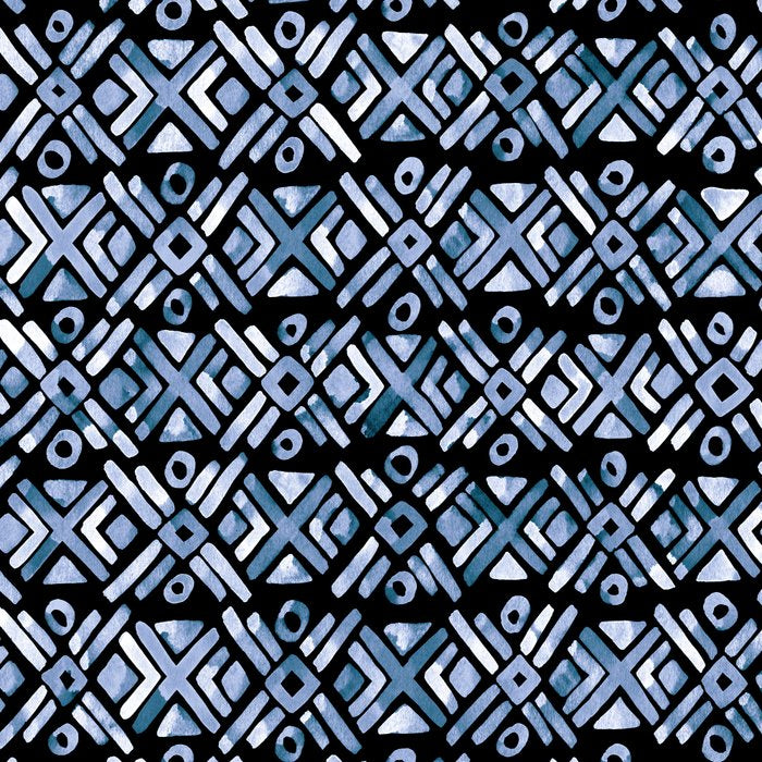 Sonoran Stripe - Indigo Coffee Mug Gallery Image 2