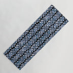 Sonoran Stripe - Indigo Yoga Mat Gallery Image 1