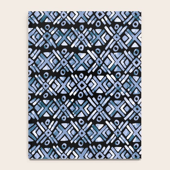 Sonoran Stripe - Indigo Notebook Gallery Image 4