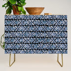 Sonoran Stripe - Indigo Credenza Gallery Image 1