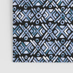 Sonoran Stripe - Indigo Poster Gallery Image 3