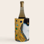 Klimt Tuxedo Cat with Golden Eyes Wine Chiller Gallery Image 2