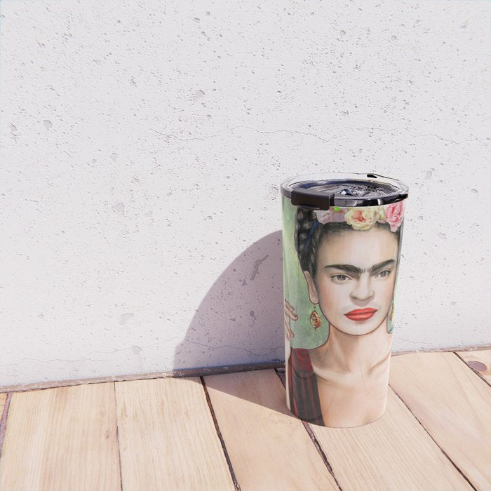 Frida con Amigos Travel Mug Gallery Image 4