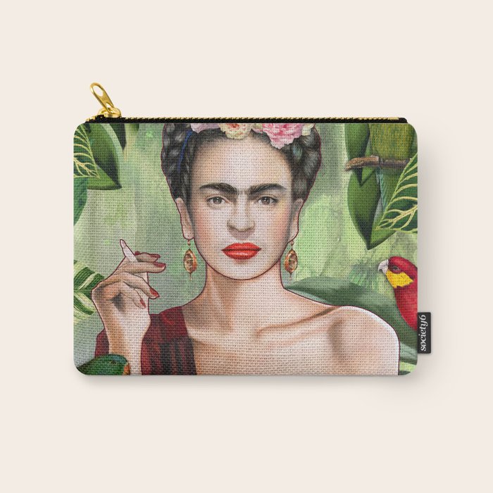 Frida con Amigos Carry All Pouch Gallery Image 1