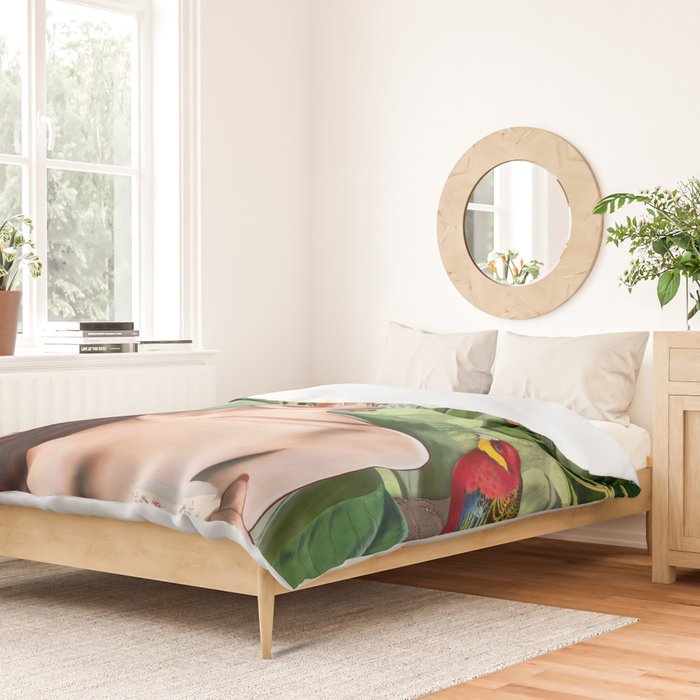 Frida con Amigos Duvet Cover Gallery Image 2
