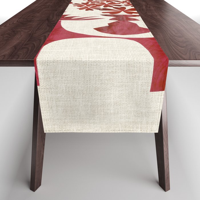 Crimson Window Sill Table Runner Gallery Image 1