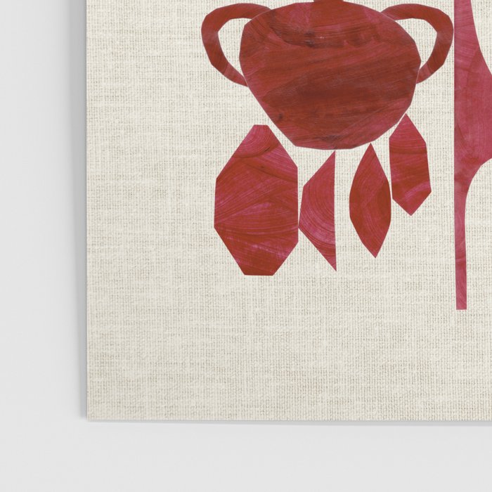 Crimson Window Sill Poster Gallery Image 3