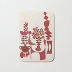 Crimson Window Sill Bath Mat Gallery Image 1