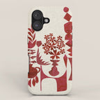 Crimson Window Sill iPhone Case Gallery Image 1
