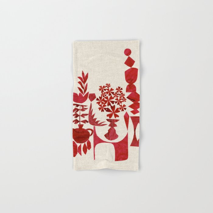 Crimson Window Sill Bath Towel Gallery Image 1