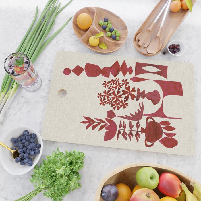 Crimson Window Sill Cutting Board Gallery Image 2