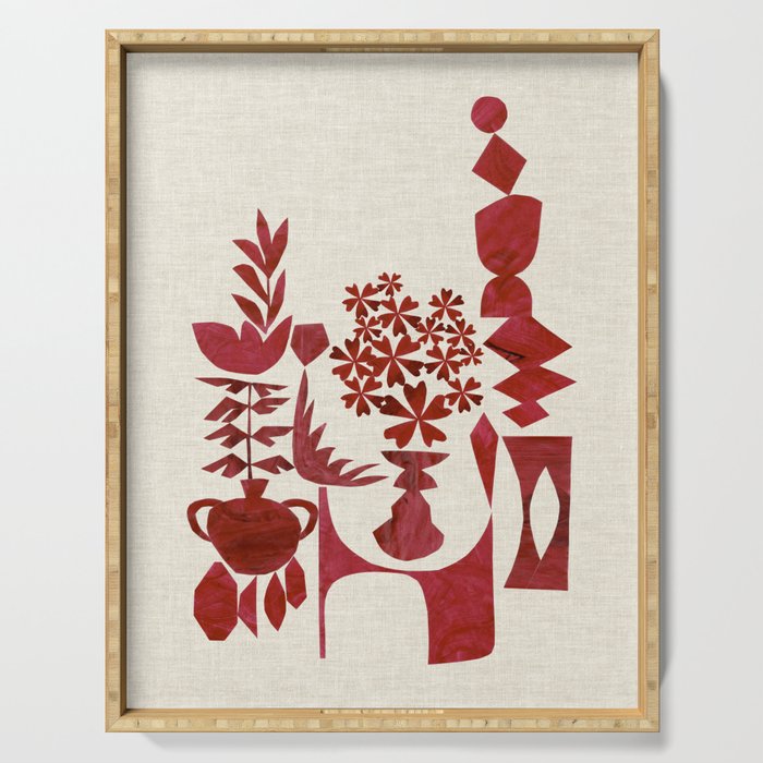 Crimson Window Sill Serving Tray Gallery Image 1