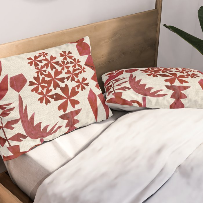 Crimson Window Sill Pillow Sham Gallery Image 2