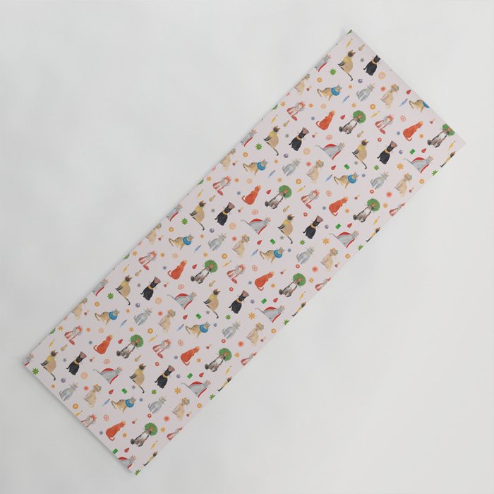 Cat Queens Yoga Mat Gallery Image 1