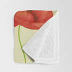 Red Poppies 3 Throw Blanket Gallery Image 3