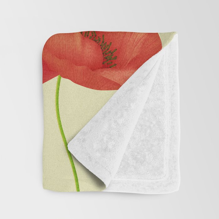 Red Poppies 3 Throw Blanket Gallery Image 3