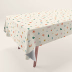 Retro abstract christmas decoration pattern Tablecloth Gallery Image 1