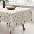 Retro abstract christmas decoration pattern Tablecloth Gallery Image 3