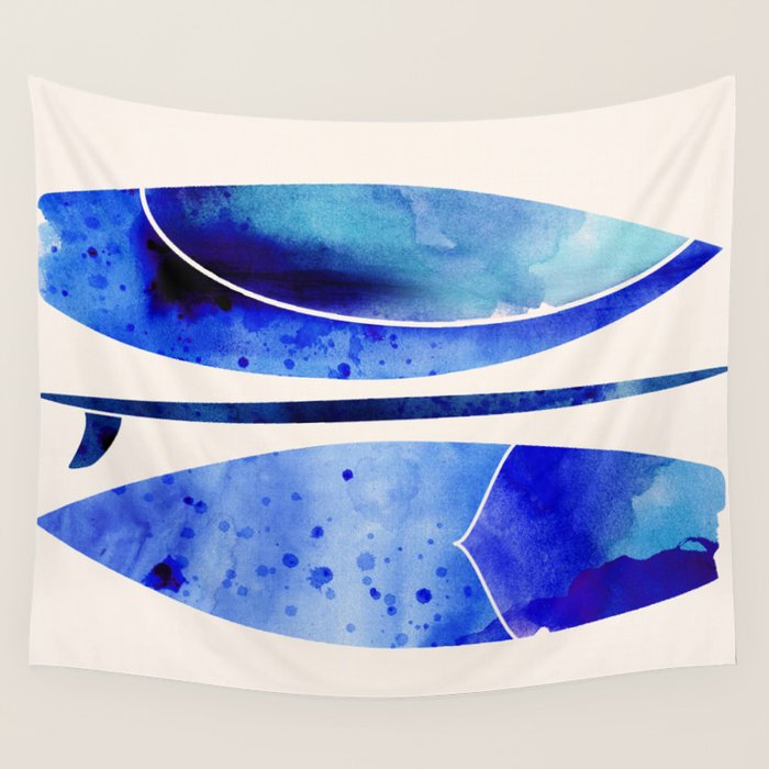 Indigo Surfboards Wall Tapestry Gallery Image 4