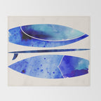 Indigo Surfboards Throw Blanket Gallery Image 2