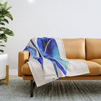 Indigo Surfboards Throw Blanket Gallery Image 1