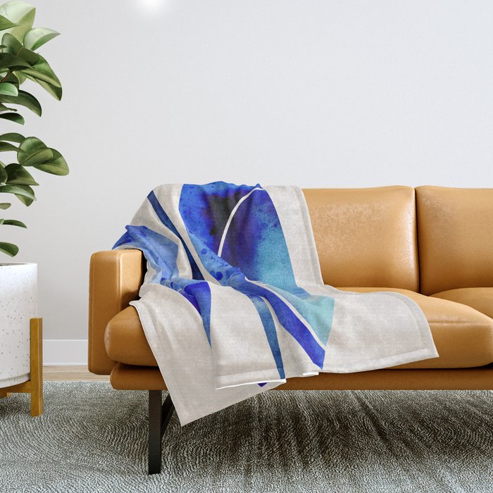 Indigo Surfboards Throw Blanket Gallery Image 1
