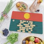 Sun Over The Sea - Afternoon Cutting Board Gallery Image 2