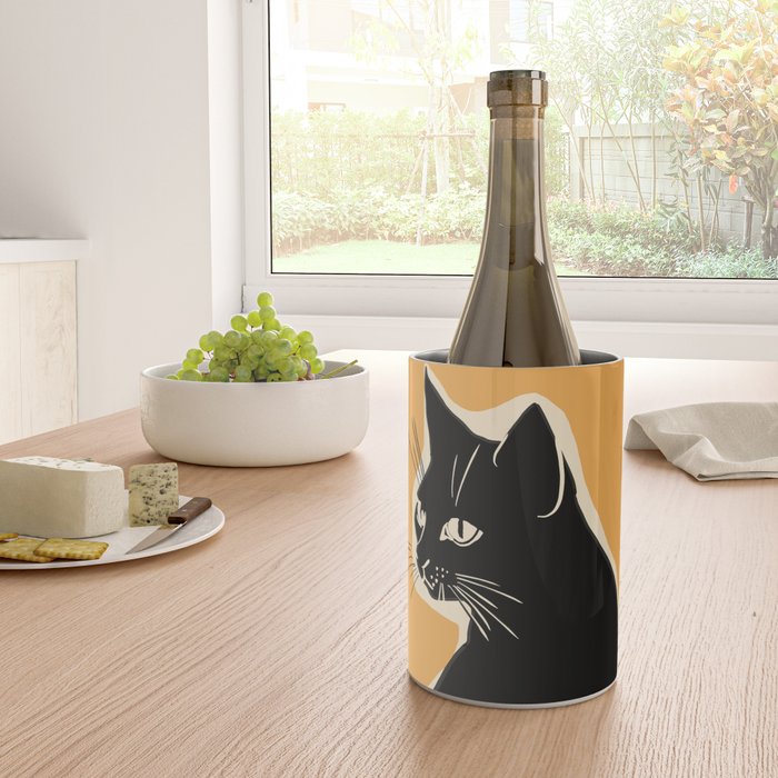 Minimalist Black Cat 3 Wine Chiller Gallery Image 4