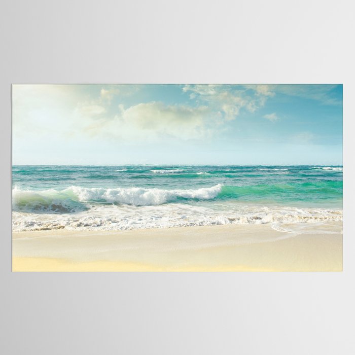 beach love tropical island paradise Tablecloth Gallery Image 2