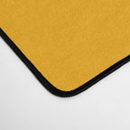 Florals Looking Up - Yellow Desk Mat Gallery Image 4