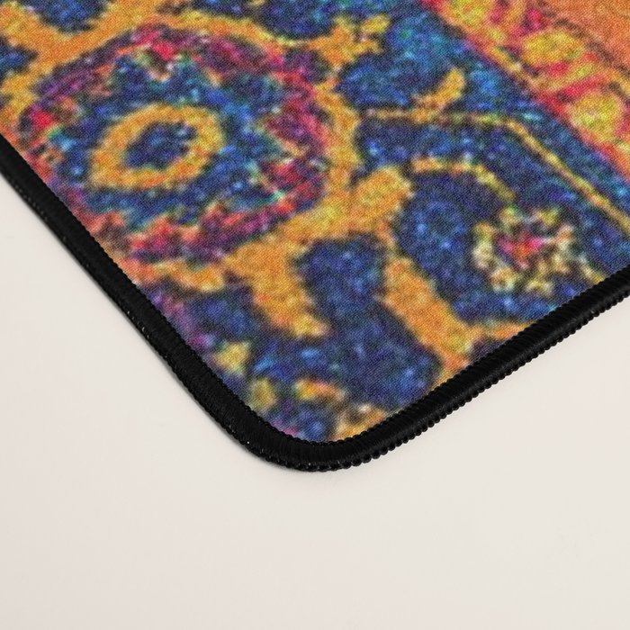 Saffron Elegance: Timeless Berber Atlas Moroccan Aesthetics Desk Mat Gallery Image 4