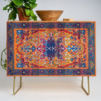 Saffron Elegance: Timeless Berber Atlas Moroccan Aesthetics Credenza Gallery Image 1