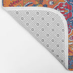 Saffron Elegance: Timeless Berber Atlas Moroccan Aesthetics Bath Mat Gallery Image 2